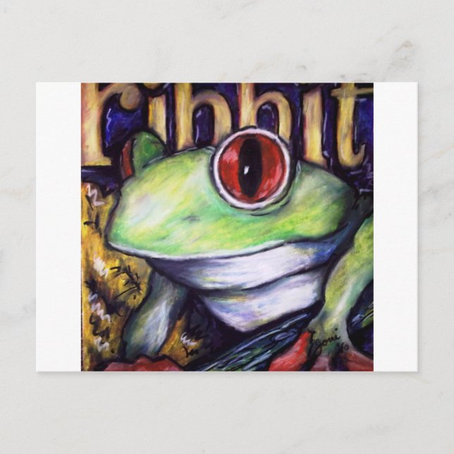 Carte Postale Ribbit (Devant)