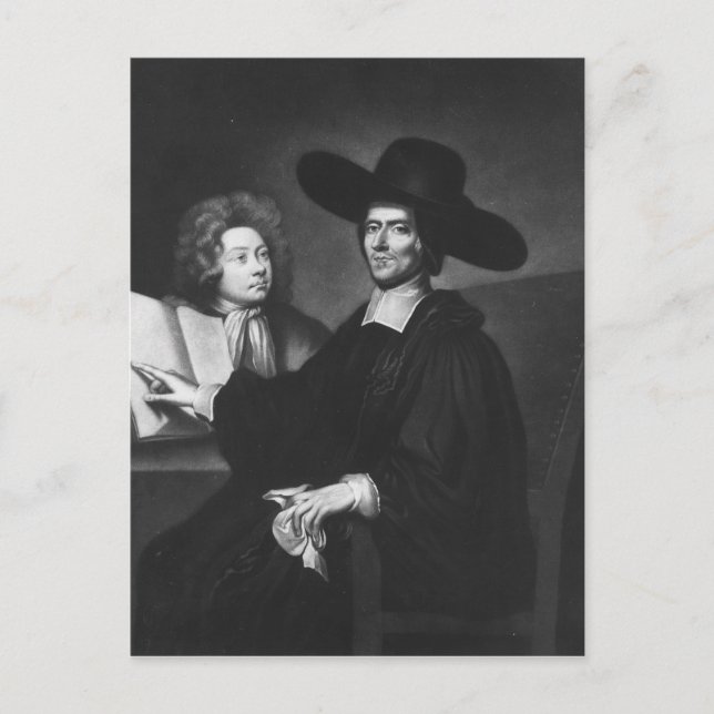 Carte Postale Richard Busby, Ph. D., gravé par James Masson (Devant)