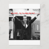 Richard Nixon "Vous m'avez déjà regretté ?" Cadeau