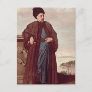 Carte Postale Richard Pococke en costume oriental, 1738