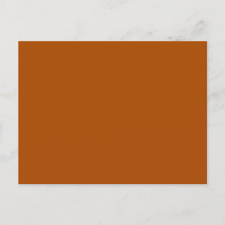 Carte Postale Riche couleur brun sienne prêt à customiser