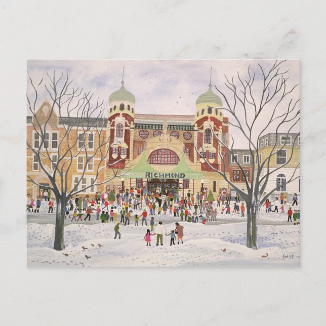 Carte Postale Richmond Theatre Surrey 1988 (Devant)