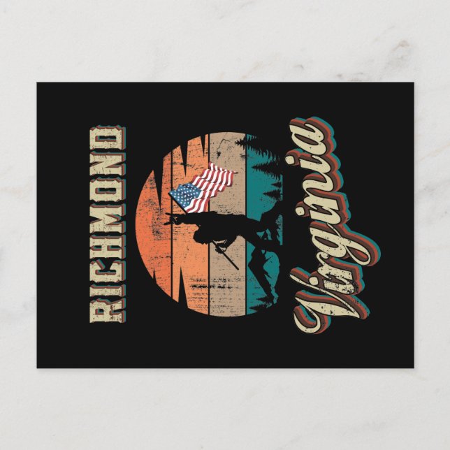 Carte Postale Richmond Virginia (Devant)