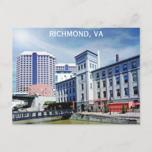 Carte Postale Richmond Virginia Canal Walk Photo de voyage