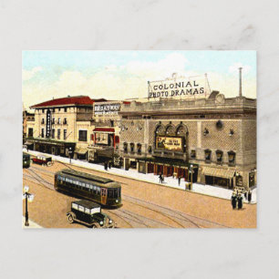 Carte Postale Richmond, Virginie - 1923, Theatre District