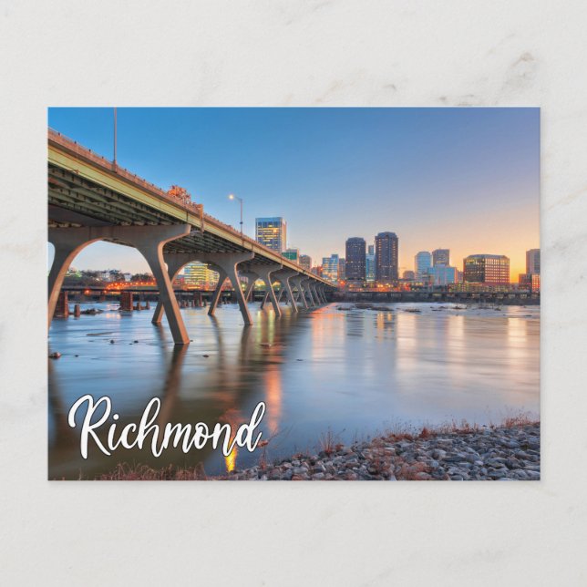 Carte Postale Richmond, Virginie, États-Unis (Devant)