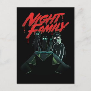 Carte Postale RICK ET MORTY™   Nuit de la famille