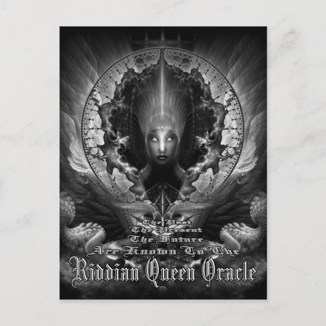 Carte Postale Riddian Queen Oracle GS (Devant)