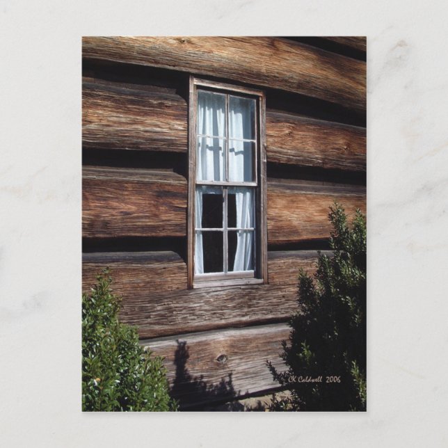 Carte Postale Rideaux blancs (Devant)