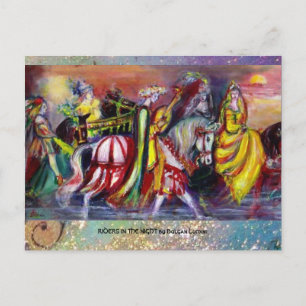 CARTE POSTALE RIDERS