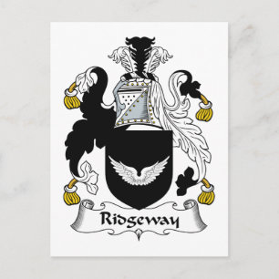 Carte Postale Ridgeway Family Crest