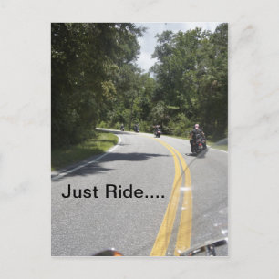 Carte Postale Ridin'