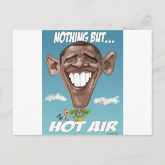 Carte Postale Rien D'Autre Que Le Ballon D'Obama À L'Air Chaud