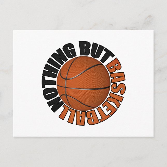 Carte Postale Rien D'Autre Que Le Basket (Devant)