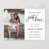 Rien De Fancy Just Love Photo Mariage Enregistrer 