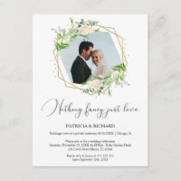 Rien de fantaisie, juste un mariage intime et amou