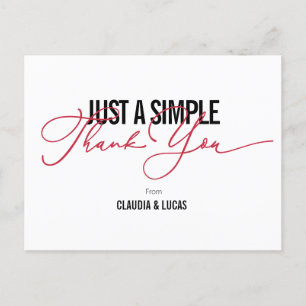 Carte Postale Rien De fantaisiste Juste Amour Merci