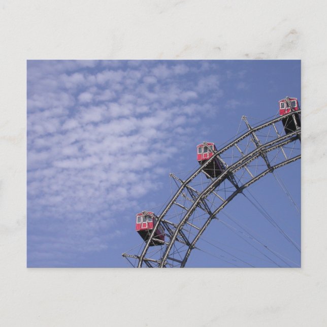 Carte Postale Riesenrad Dans Prater Vienne Autriche (Devant)