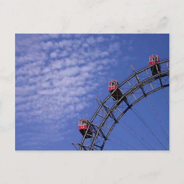 Carte Postale Riesenrad Vienne Autriche (Devant)