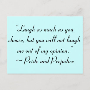 Carte Postale Riez Autant Que Vous Choisissez Jane Austen Citati