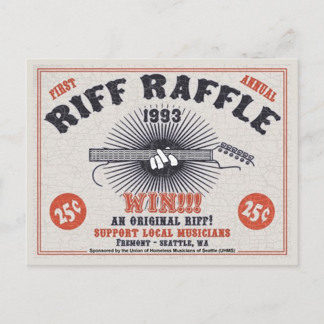 Carte Postale Riff Raffle (Devant)