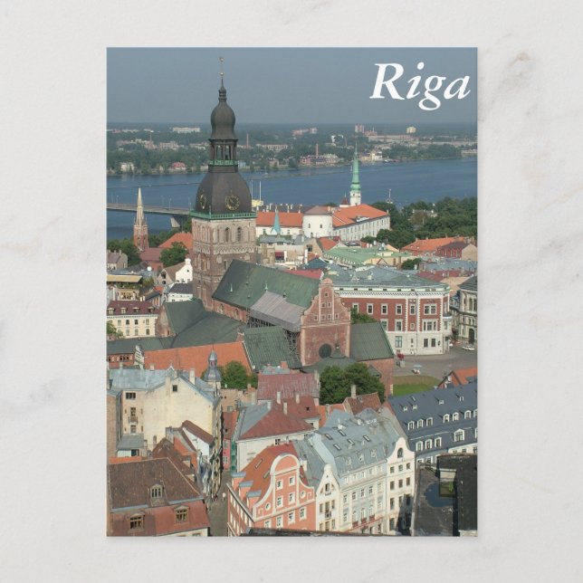 Carte Postale Riga, Lettonie (Devant)