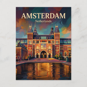 Carte Postale Rijksmuseum Pays-Bas