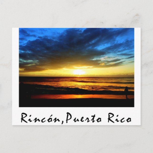 Carte Postale Rincón Beach Porto Rico (Devant)