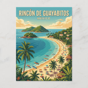 Carte Postale Rincón de Guayabitos Mexique