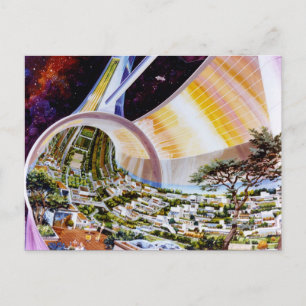 Carte Postale Ring Space Station