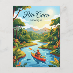 Carte Postale Rio Coco Nicaragua
