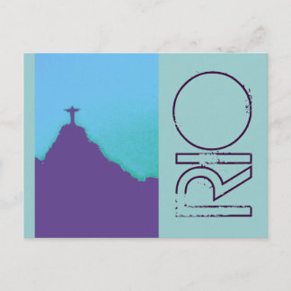 Carte Postale Rio Corcovado Cristo