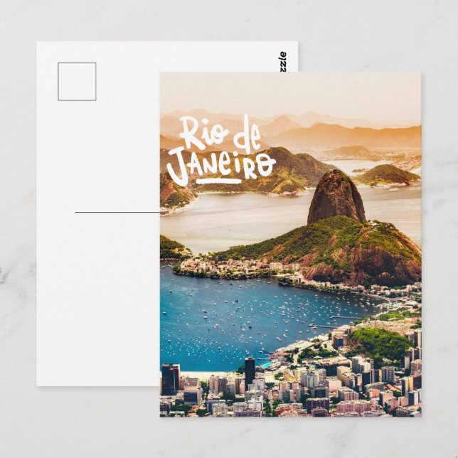 Carte Postale Rio De Janeiro (Devant / Derrière)