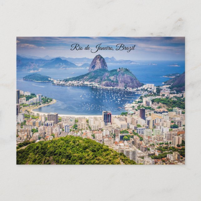 Carte Postale Rio de Janeiro, Brazil cityscape (Devant)