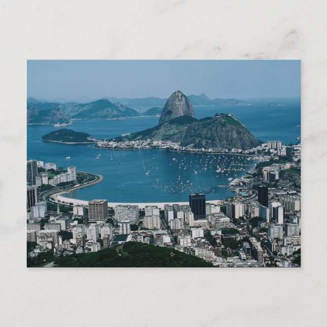 Carte Postale Rio de Janeiro, Brésil (Devant)