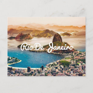 Carte Postale Rio De Janeiro Brésil Balade sur l'île tropicale
