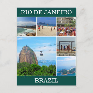 Carte Postale rio de janeiro scenes