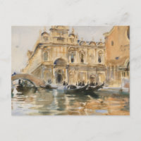 Rio dei Mendicanti, Venise par John Singer Sargent