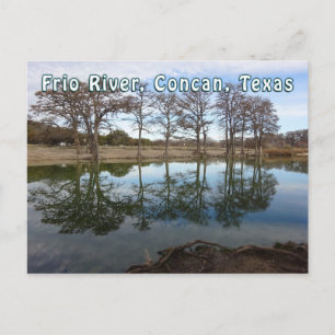 Carte Postale Rio Frio River Concan Texas Garner State Park