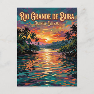 Carte Postale Rio Grande de Buba Guinée-Bissau
