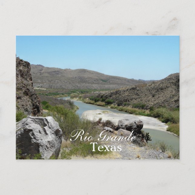 Carte Postale Rio Grande, Texas/Paysage (Devant)
