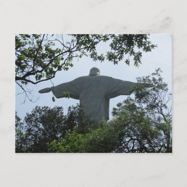 Carte Postale rio rédempteur derrière (Devant)