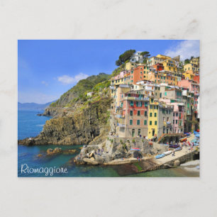 Carte Postale Riomaggiore, Cinqueterre