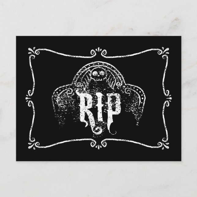 CARTE POSTALE RIP (Devant)