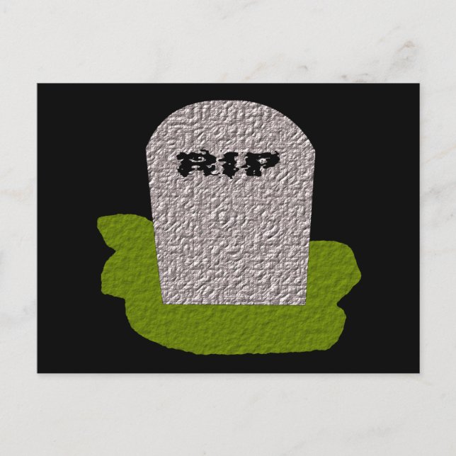 Carte postale RIP Tombstone (Devant)