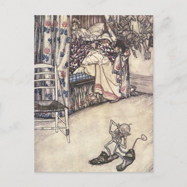 Carte Postale Rip Van Winkle : Les Vertus De La Patience (Devant)