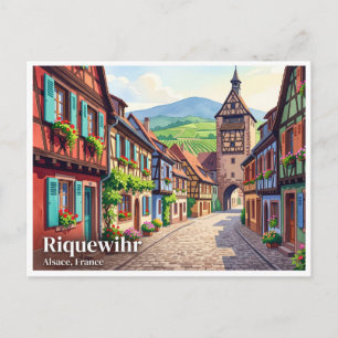 Carte Postale Riquewihr France