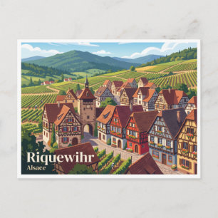 Carte Postale Riquewihr France