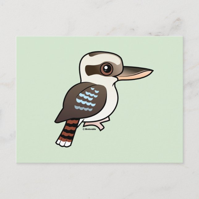 Carte Postale Rire Kookaburra (Devant)