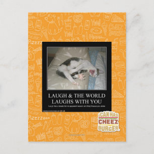 Carte Postale Rire & Le Monde Rire Avec Vous